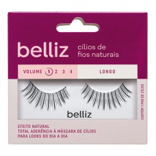 Cílios Postiços Belliz – Cílios De Fios Naturais Hair Line 101 Pack Unitário