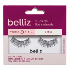 Cílios Postiços Belliz – Cílios De Fios Naturais Hair Line 102 Pack Unitário