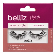 Cílios Postiços Belliz 3d - 203 1 Par