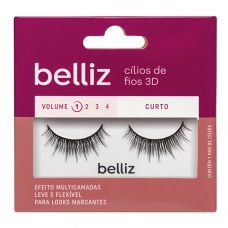 Cílios Postiços Belliz 3d - 205 1 Par