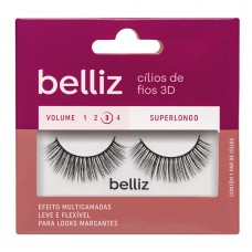Cílios Postiços Belliz 3d - 208 1 Par