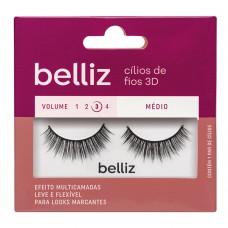 Cílios Postiços Belliz 3d - 210 1 Par
