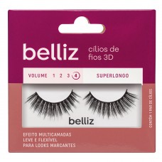 Cílios Postiços Belliz 3d - 212 1 Par