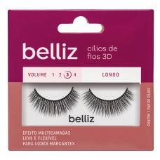 Cílios Postiços Belliz 3d - 215 1 Par