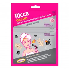 Ricca Spicy Girl Máscara Capilar Fortalecedora Carvão E Gengibre 30g Ricca Spicy Girl Máscara Capilar Fortalecedora Carvão E Gengibre 30g