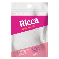 Discos De Alogodão Ricca – Algodão Quadrado 50un