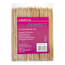 Palitos De Madeira Vertix Manicure 100 Un Palitos De Madeira Vertix Manicure 100 Un