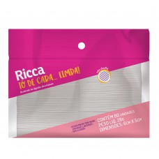 Quadradinho De Algodão Ricca 80un