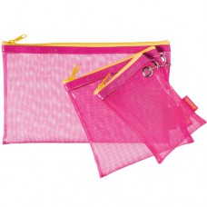 Ricca Rendinha Rosa - 3 Necessaires Kit