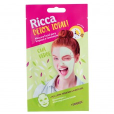Máscara Facial Limpeza Ricca - Detox Total! 1 Un Máscara Facial Limpeza Ricca - Detox Total! 1 Un