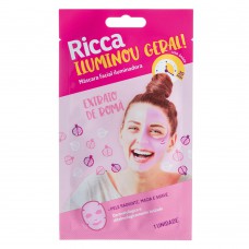 Máscara Facial Iluminadora Ricca - Iluminou Geral Total! 1 Un Máscara Facial Iluminadora Ricca - Iluminou Geral Total! 1 Un