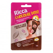 Máscara Facial Ricca Chocolate Pode 1un Máscara Facial Ricca Chocolate Pode 1un