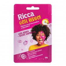Máscara Facial Ricca Goji Berro 1un Máscara Facial Ricca Goji Berro 1un