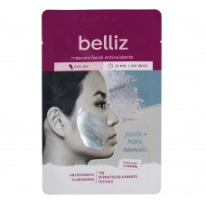 Máscara Facial Antioxidante Com Prata Belliz 1un