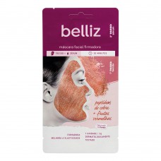Máscara Facial Firmadora Com Cobre Belliz 1un