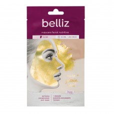 Máscara Facial Nutritiva Com Ouro Belliz 1un