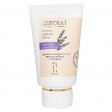 Creme Para As Mãos L'odorat Laranja E Lavanda Doce 60g Creme Para As Mãos L'odorat Laranja E Lavanda Doce 60g