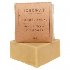 Sabonete Vegetal Em Barra L'odorat – Argila Verde 70g