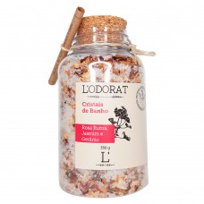 Sais De Banho Rosa Rubra, Jasmin, Gerânio – L’odorat 350g