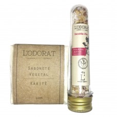 L’odorat Amor Kit – Escalda Pés + Sabonete + Lenço Kit L’odorat Amor Kit – Escalda Pés + Sabonete + Lenço Kit