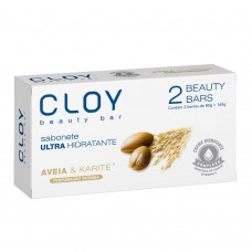 Sabonete Em Barra Cloy Beauty Aveia E Karité 2 X 80g