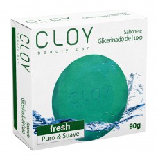 Sabonete Em Barra Cloy Beauty Glicerinado Fresh 90g