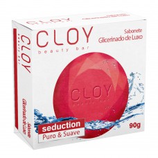 Sabonete Em Barra Cloy Beauty Bar Glicerinado De Luxo Seduction 90g