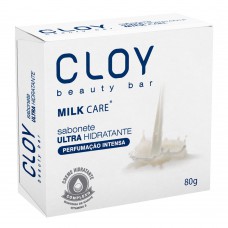 Sabonete Em Barra Cloy Beauty Bar Milk Care 80g
