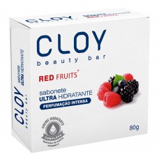 Sabonete Em Barra Cloy Beauty  Red Fruits 80g