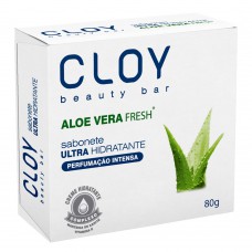 Sabonete Em Barra Cloy Beauty Aloe Vera Fresh 80g