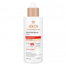 Protetor Solar Adcos - Fluid Máxima Proteção Fps 99 Tonalizante 50ml