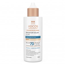 Protetor Solar Adcos Fluid Shield Protection Peach