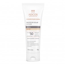 Protetor Solar Adcos - Fotoproteção Mousse Mineral Bronze Bronze
