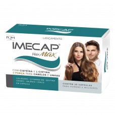 Imecap Hair Max - Tratamento Cabelo E Unhas 30 Cáps