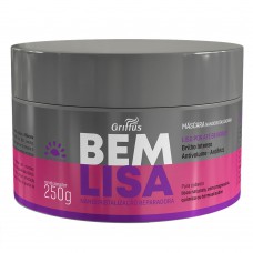 Griffus Bem Lisa - Máscara De Nanocristalizadora 250g Griffus Bem Lisa - Máscara De Nanocristalizadora 250g