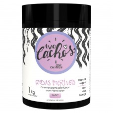 Creme Para Pentear Ondas Incríveis Amo Cachos Griffus 1kg Creme Para Pentear Ondas Incríveis Amo Cachos Griffus 1kg