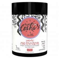 Amo Cachos Griffus - Creme Multifuncional 1kg Amo Cachos Griffus - Creme Multifuncional 1kg