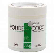 Griffus Vou De Coco - Máscara De Tratamento 550g Griffus Vou De Coco - Máscara De Tratamento 550g
