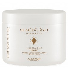 Illuminating Mask Semí Dí Lino Diamante Alfaparf - Máscara Capilar 500g