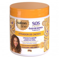 Salon Line S.o.s Cachos Óleo De Manga - Ativador De Cachos 500g Salon Line S.o.s Cachos Óleo De Manga - Ativador De Cachos 500g