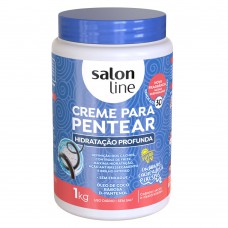 Salon Line Hidratação Profunda - Creme Para Pentear 1kg Salon Line Hidratação Profunda - Creme Para Pentear 1kg