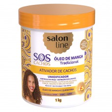 Salon Line S.o.s Cachos Óleo De Manga - Ativador De Cachos 1kg Salon Line S.o.s Cachos Óleo De Manga - Ativador De Cachos 1kg