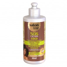Salon Line S.o.s Cachos Coco - Creme Para Pentear 300ml Salon Line S.o.s Cachos Coco - Creme Para Pentear 300ml