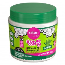 Salon Line Babosa Para Divar To De Cacho - Máscara Capilar 500g