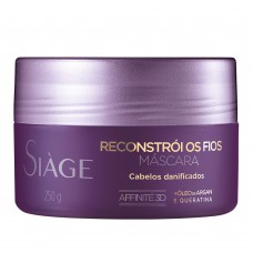 Eudora Siáge Reconstrói Os Fios Máscara Capilar Reconstrutora 250g Eudora Siáge Reconstrói Os Fios Máscara Capilar Reconstrutora 250g