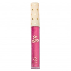 Batom Líquido Latika Lip Matte 4ml Nº 44 Rosa Metálico