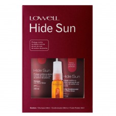 Lowell Hide Sun Kit -  Shampoo + Condicionador + Fluído Kit