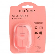 Sabonete Em Folha Océane - Soap2go Lírio 30 Folhas