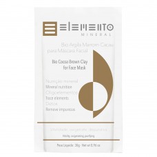Máscara Facial Elemento Mineral - Argila Marrom Cacau 30g