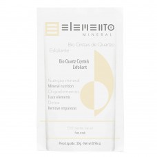 Esfoliante Elemento Mineral Bio Cristais De Quartzo 30g